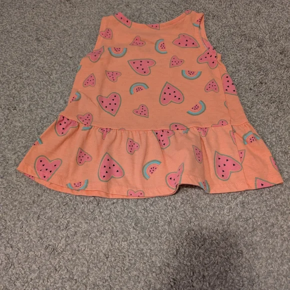 3 For $12 Okie Dokie Vibrant Orange Dress - Picture 4 of 4